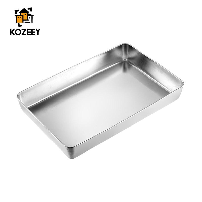 Lasagna Pan Chắc Chắn Dày Đáy Phẳng Máy Nướng Đĩa Hình Chữ Nhật Chảo Nướng Bánh Cho Máy Nướng Bánh M