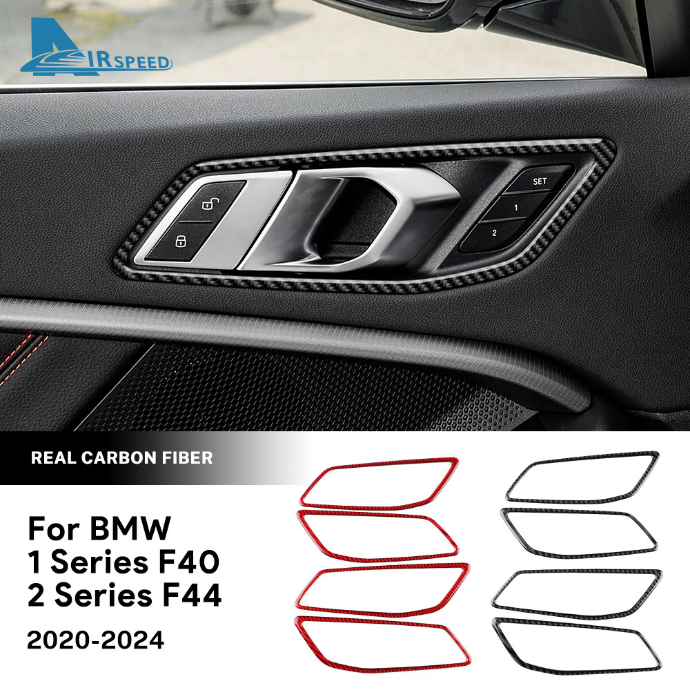 AIRSPEED 2020-2024 BMW F40 F44 Tay Nắm Cửa Viền Khung Decal Chính Hãng Sợi Carbon Sửa Đổi Nội Thất P