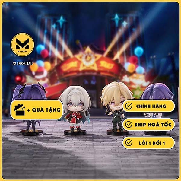 MÔ HÌNH Honkai: Star Rail - Honkai: Star Rail Nameless' Guest Medal Q Version Figure vol 2 (Ribose) 