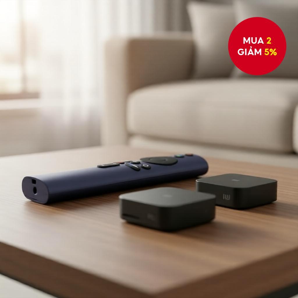 Điều khiển từ xa Bluetooth cho Xiaomi Mi Box S 4K, Mi TV Stick hỗ trợ giọng nói