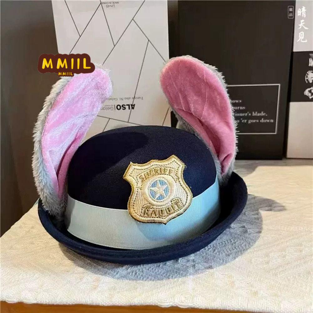 HIFUN Mũ Thỏ Judy Dễ Thương, Phù Hợp Cho Trẻ Em và Halloween