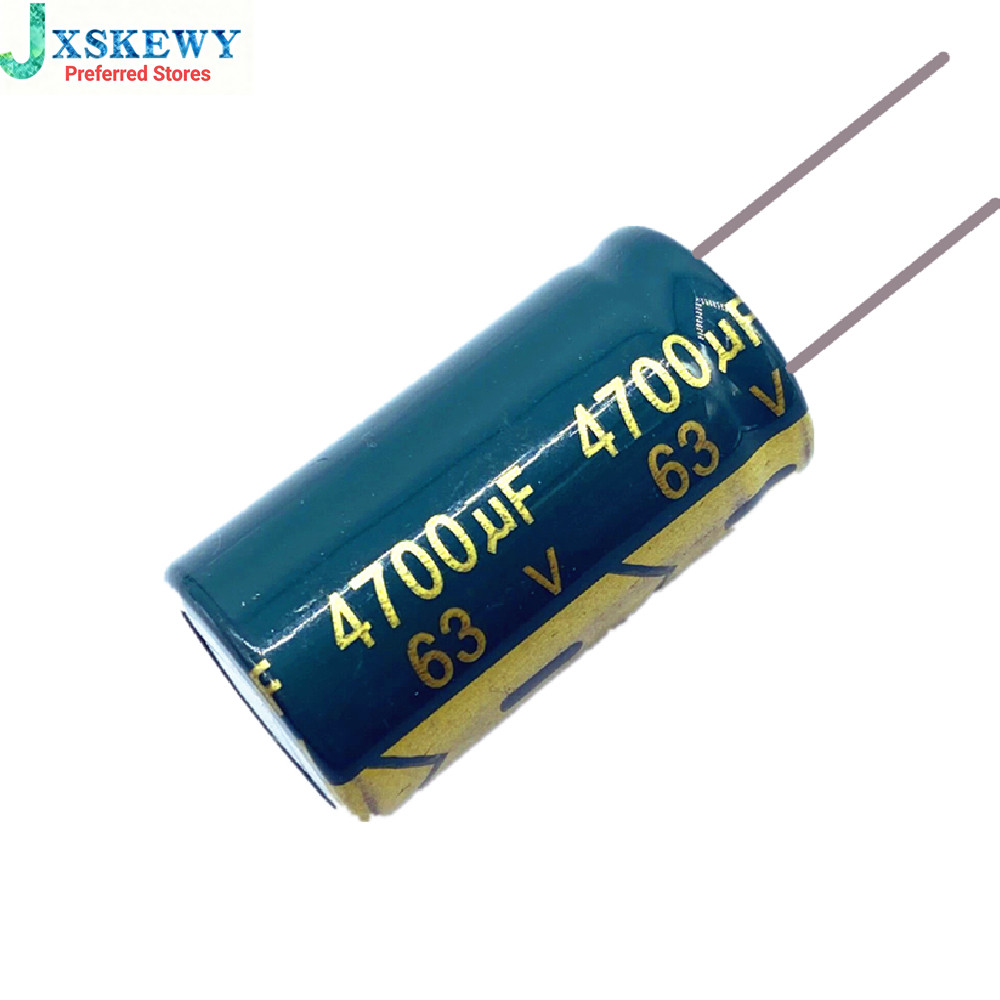 1 Cái / lốc 63V 4700UF tụ điện điện phân nhôm kích thước 22 * 40 4700UF 63V4700uf 20%