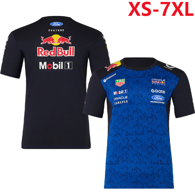 2026 Áo thun ngắn tay Unisex F1 mới + F1 Red Bull Racing Team Jersey