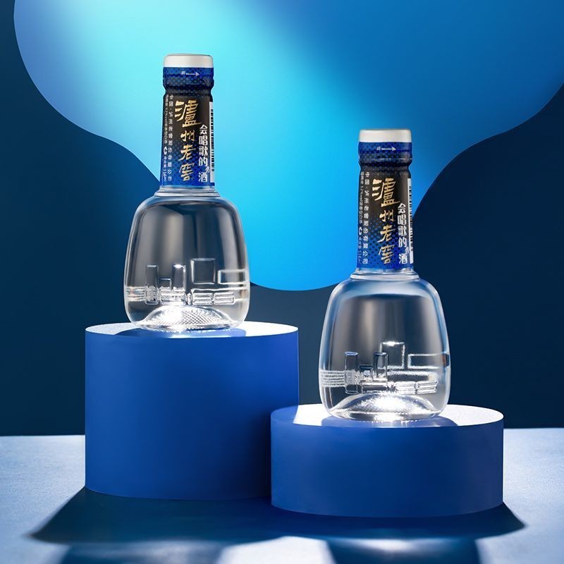 Luzhou Old Cellar 52 Độ Rượu Trắng Thơm 118ml * 1 Chai Ration Rượu Chai Nhỏ 1.17