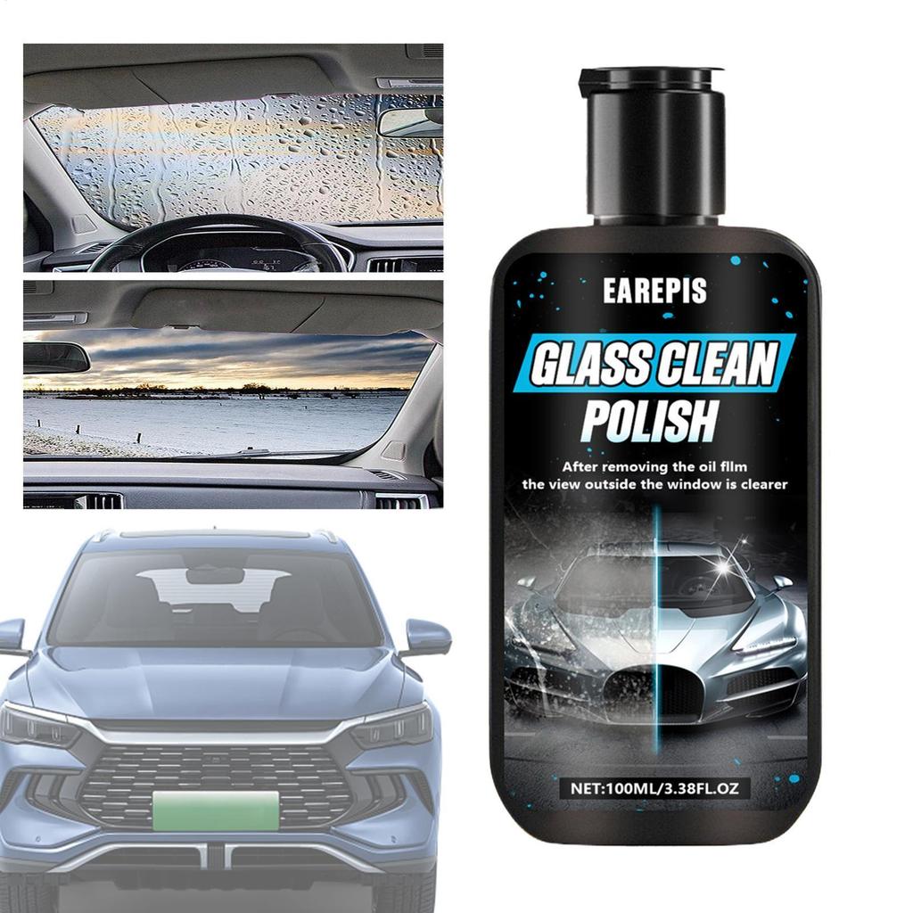 Car Glass Cleaner Stain And Dust Removal Liquid Auto Detailing Supplies Window Degreasing Cleaner Fo