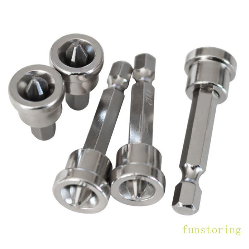 5pcs Multifunctional  Magnetic Positioning Screwdriver Bits  for Gypsum Board