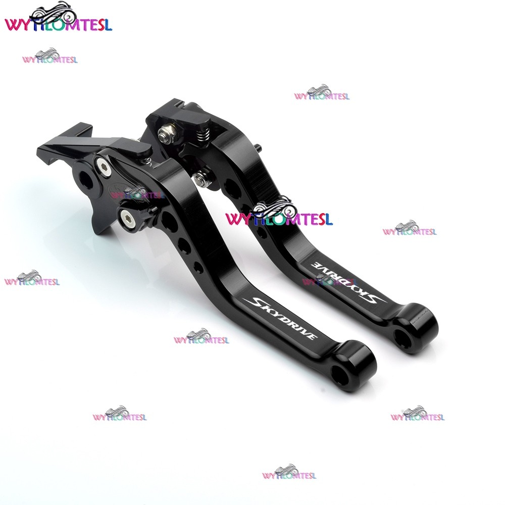 Dành Cho Suzuki Skydrive 125 Skydrive Thể Thao Fi Xe Máy CNC Nhôm Phanh Ly Hợp Đòn Bẩy