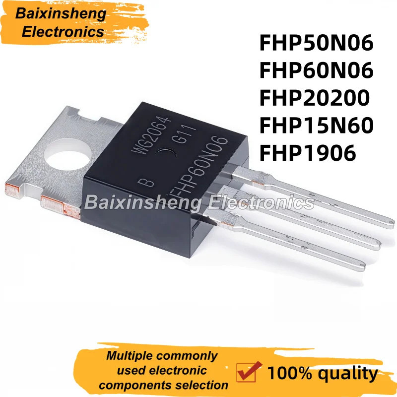 5 Chiếc FHP50N06 50N06 FHP60N06 60N06 FHP15N60 15N60 FHP1906 1906 FHP20200 20200 TO-220 Hiệu Ứng Trư