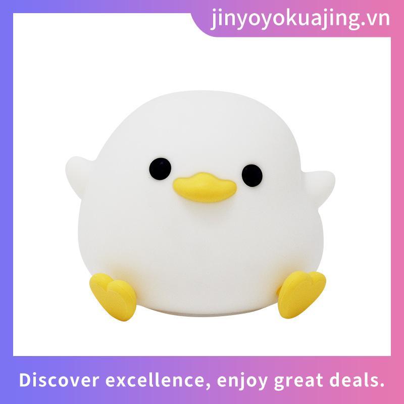 Đèn decor kèm giá đỡ điện thoại sạc USB Kool Duck,  đèn để bàn đèn trang trí, quà tặng giáng sinh