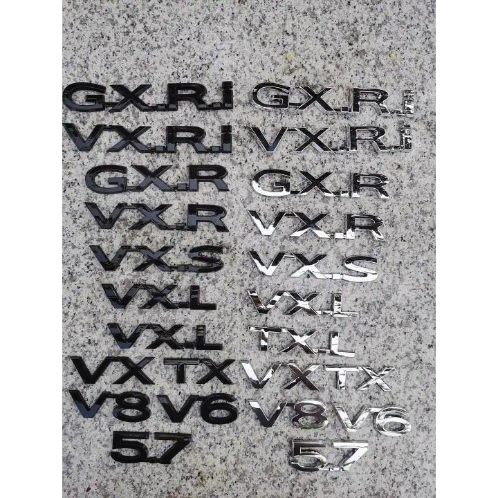 Land Cruiser Land Cruiser GXR Prado VXL Logo V8 V6 Dịch chuyển 5.7auto phần Trang trí xe hơi