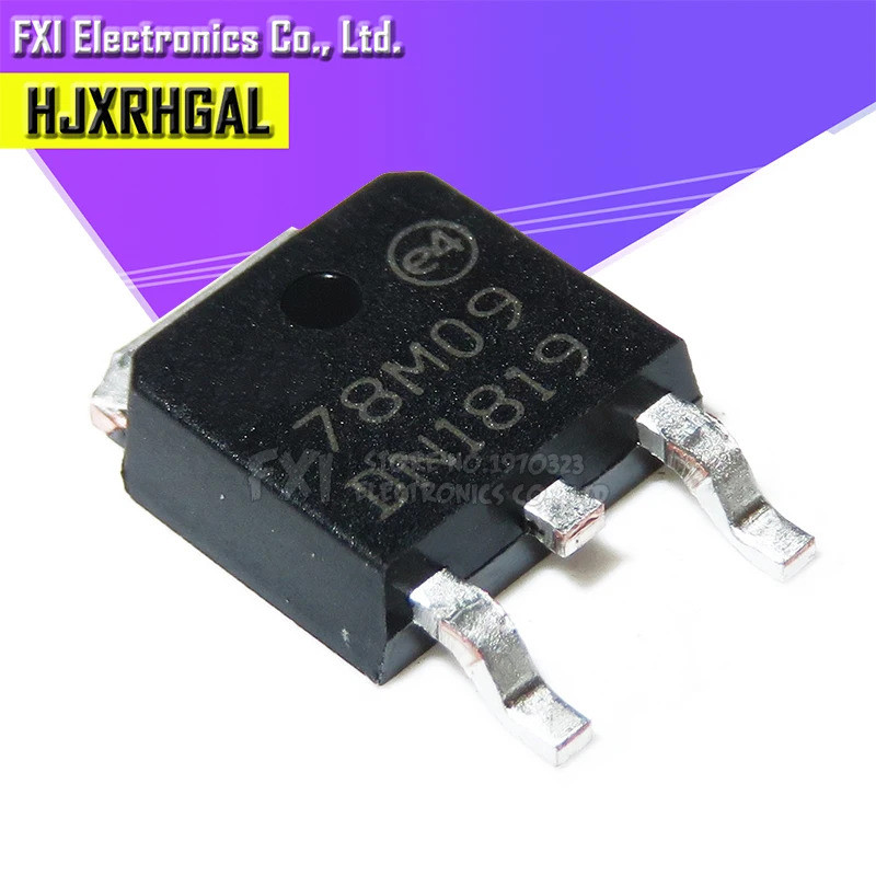 10 CÁI L78M09CDT 78M09 TO-252 SMD L78M09 mới nguyên bản