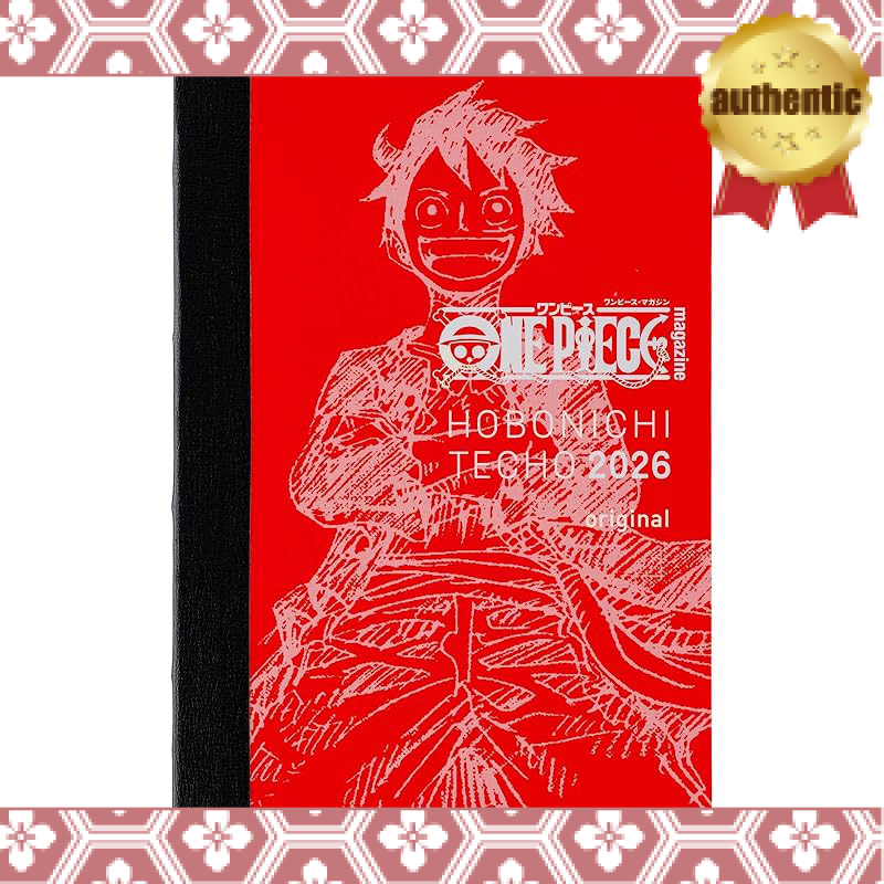 Hobonichi Techo 2026 Original ONE PIECE [A6/1 Page Per Day (Special Edition)/January/Monday Start]