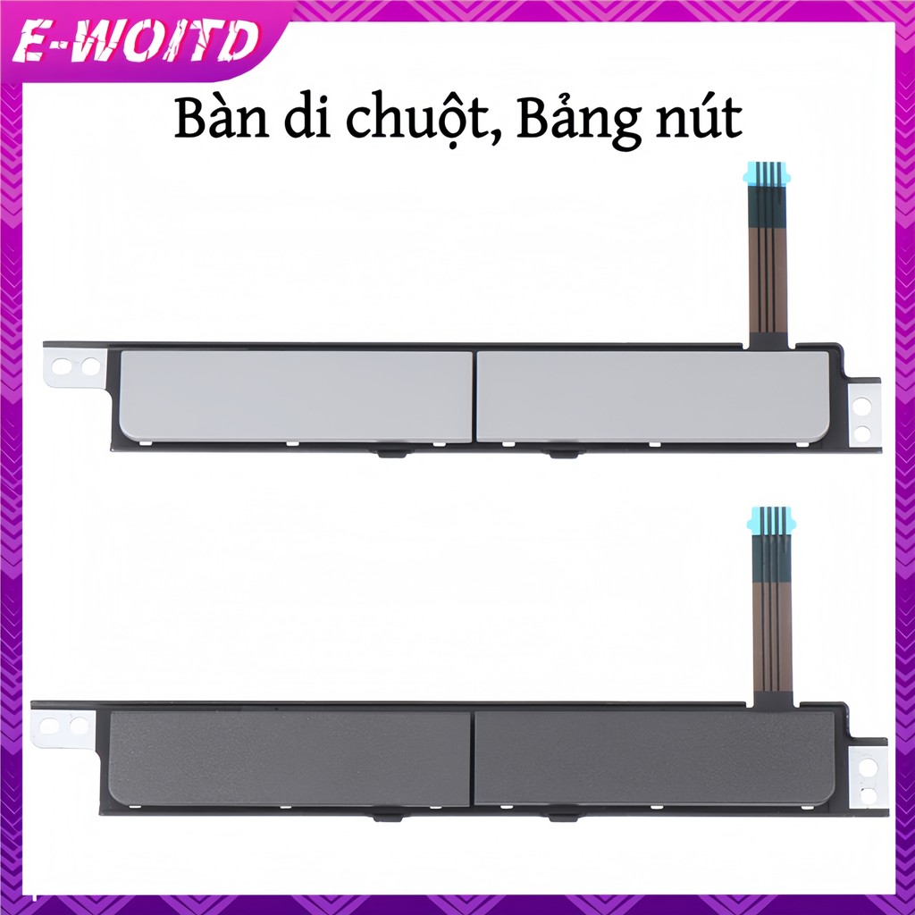 E-WOITD Laptop Touchpad Chuột Bảng Nút Trái Phải Chìa Khóa Cho Latitude 5400 5401 5409 0XJ53Y 0YHV H