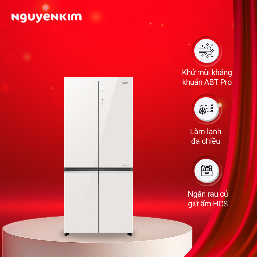 Tủ lạnh Aqua Inverter 522 lít AQR-MA600XA(KGC)U1