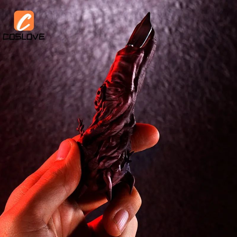 Anime Jujutsu Kaisen Ryomen Sukuna Ngón Tay Quạt Làm Trang Trí Cosplay Đạo Cụ PVC Quà Tặng Nhỏ Anime