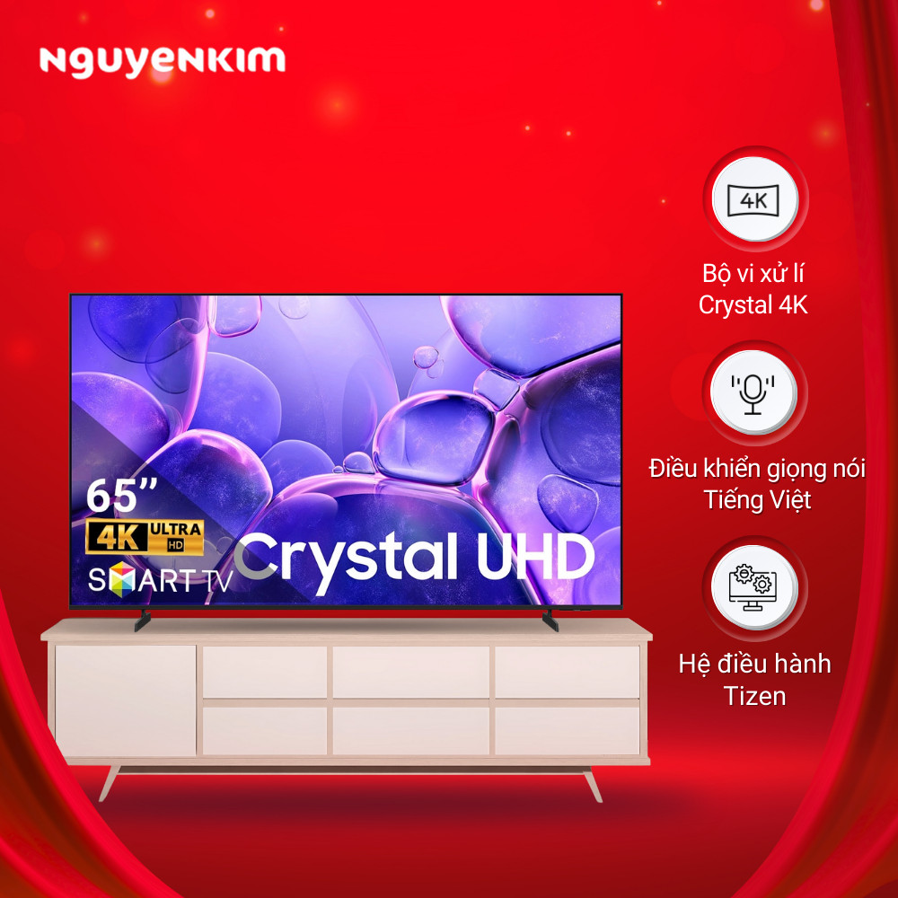 [Mới 2025] Smart Tivi Samsung 4K 65 inch UA65U8500FKXXV