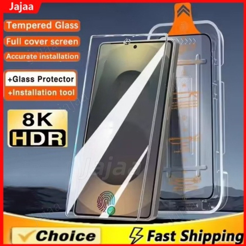 Dễ Dàng Lắp Đặt Bảo Vệ Màn Hình Cho Samsung Galaxy Z Fold 7 ZFold7 fold7 Fold 7 6 5 4 3 2 HD Kính Cư