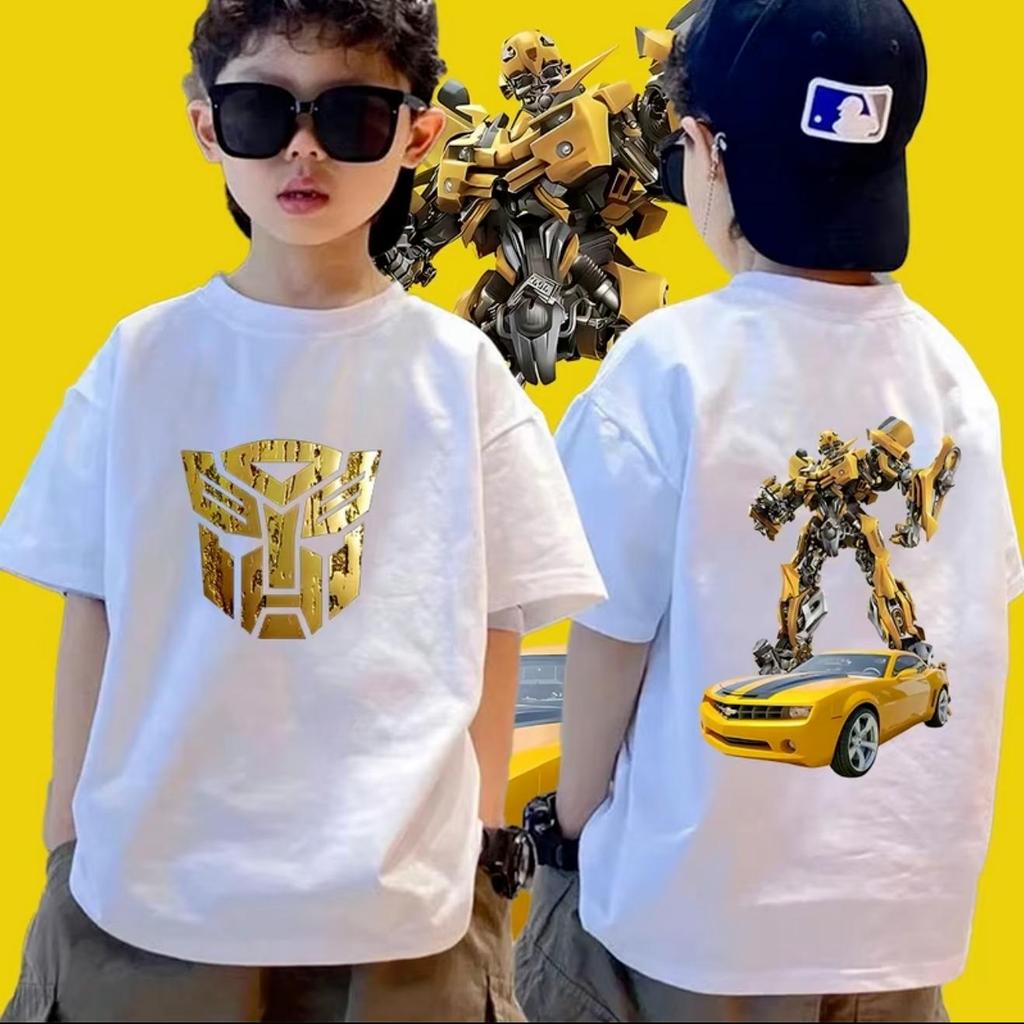 easy cartoon short sleeves 230g front knee casual T comfort