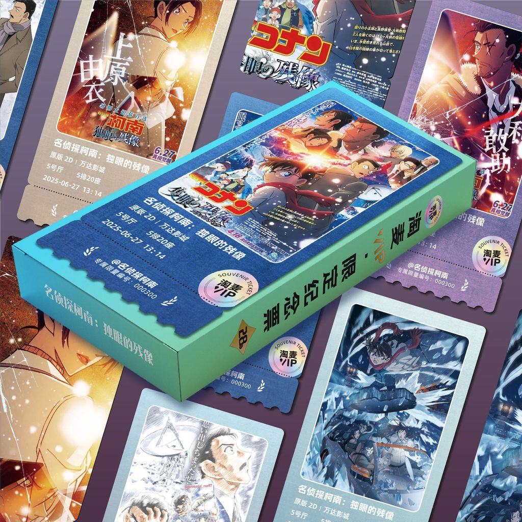 28-30 Chiếc Manhwa Doremon Vé Stub Hatsune Miku Laser Lomo Thẻ Thám Tử Lừng Danh Conan Nhân Vật Hoạt