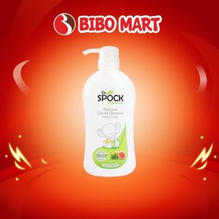 Nước Rửa Bình Sữa Dr.Spock Organics Chiết Xuất Trà Xanh An Toàn Lành Tính Cho Bé 450ml - Bibomart