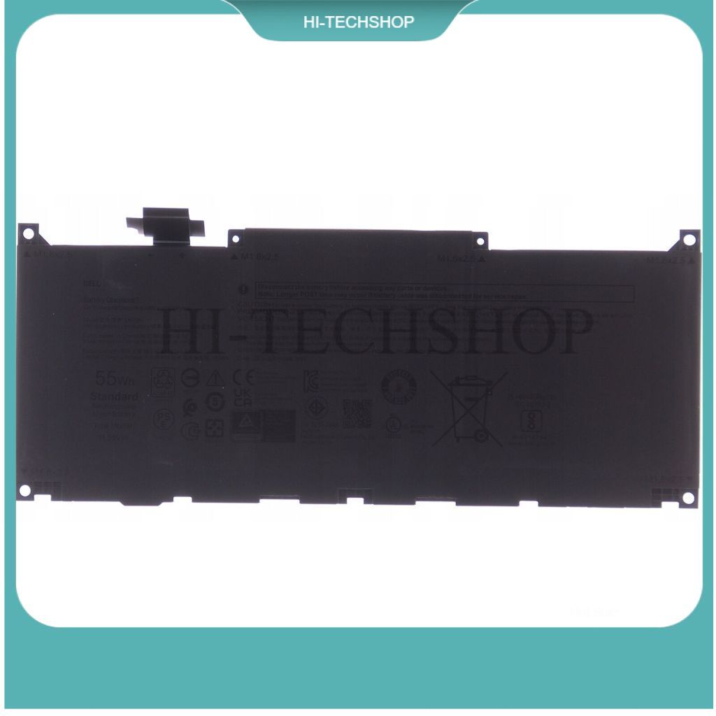 ⭐⭐[ZIN] PIN DELL XPS 13 Plus 9320 XPS9320-7523BLK-PUS MN79H NXRKW Battery