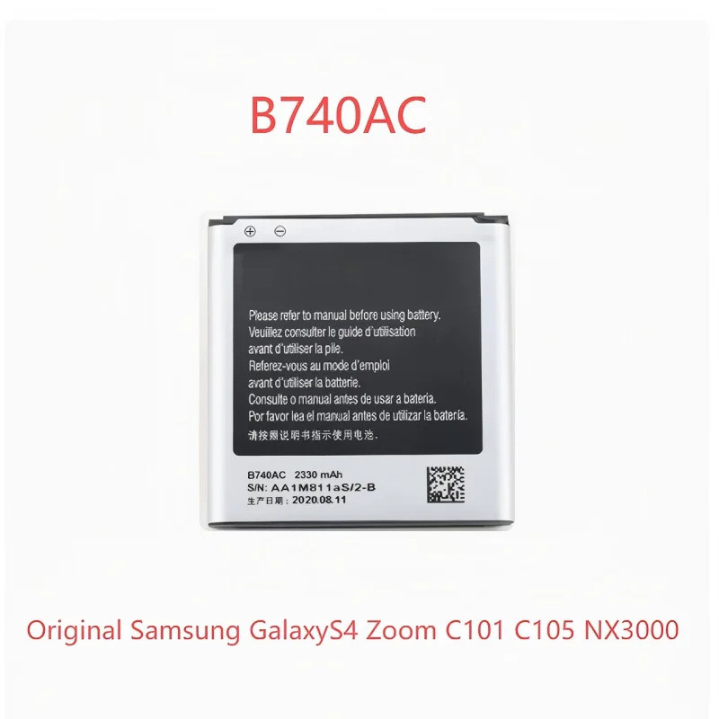 Chính hãng cho pin máy ảnh GalaxyS4 Zoom C101 C105 NX3000 B740AC