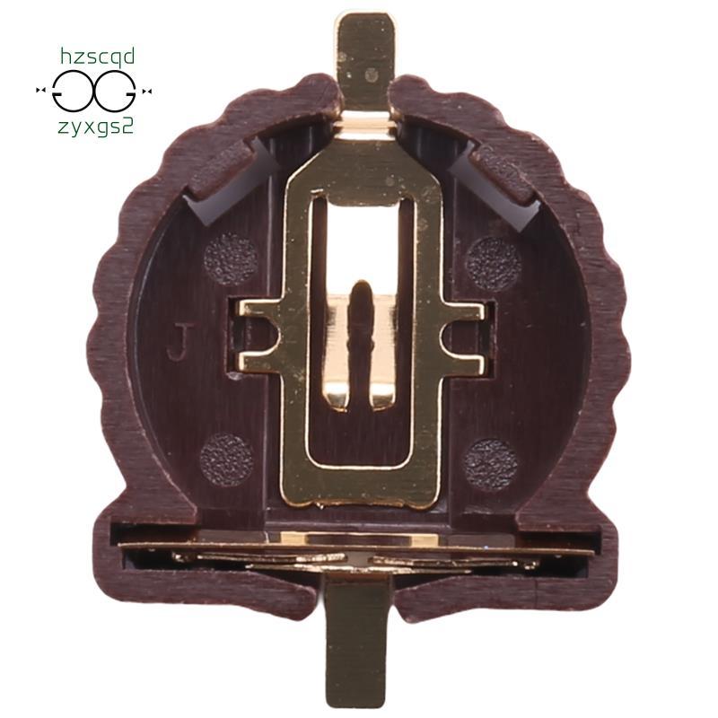 20 Chiếc CR1220 CR1225 Nút Pin 3V Nút Giữ Pin Mạ Nhiệt Độ