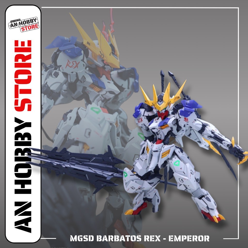 [HÀNG SẴN ] MÔ HÌNH LẮP RÁP MGSD BARBATOS LUPUS REX EMPEROR 1/100