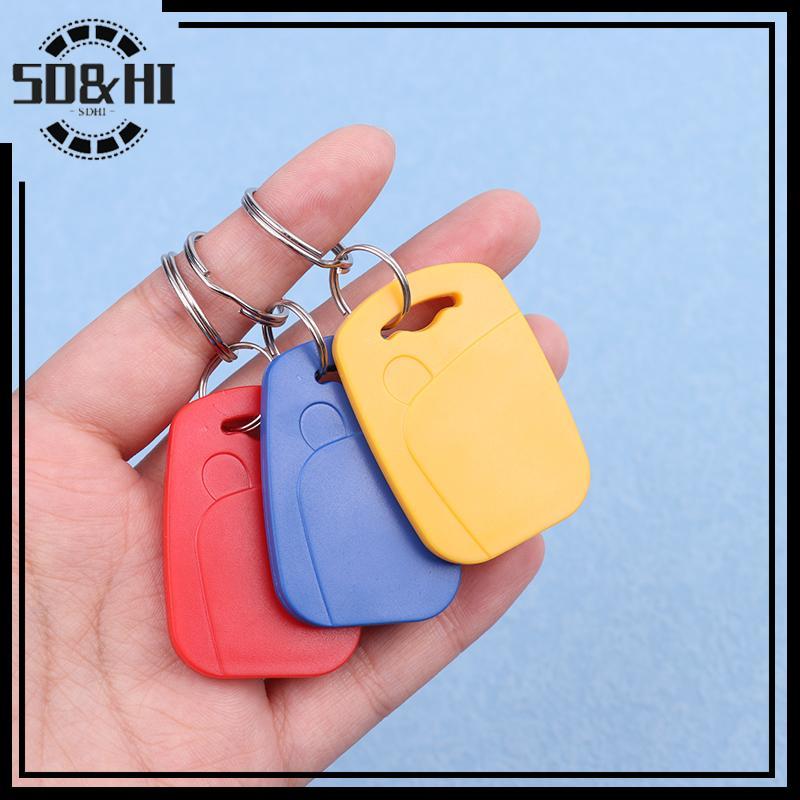 [SD & HI] IC + ID RFID Dual 125Khz Và 13.56Mhz Keyfobs EM4100 S50 Chip Thẻ Thông Minh Token Key Fob 