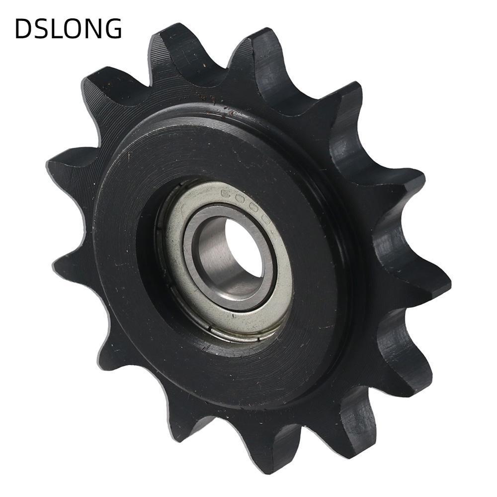 DSLONG Convex Idler Gear, 13 Răng 10mm Bore 1 / 2 "Pitch Chain Idler Bánh xích, Chuỗi truyền động đơ