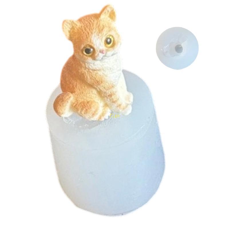 Figo Mèo Nhỏ - Khuôn Nướng Bánh Silicone Cho Chocolate Candies và Đá Viên