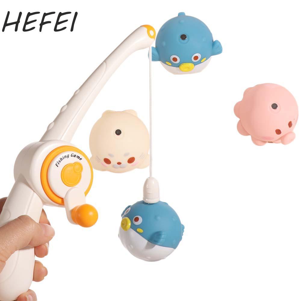 HEFEI Đồ Chơi Câu Cá Trẻ Em, Đồ Chơi Câu Cá Phòng Tắm Cá Pufferfish, Đồ Chơi Giáo Dục Mầm Non Sư Tử 