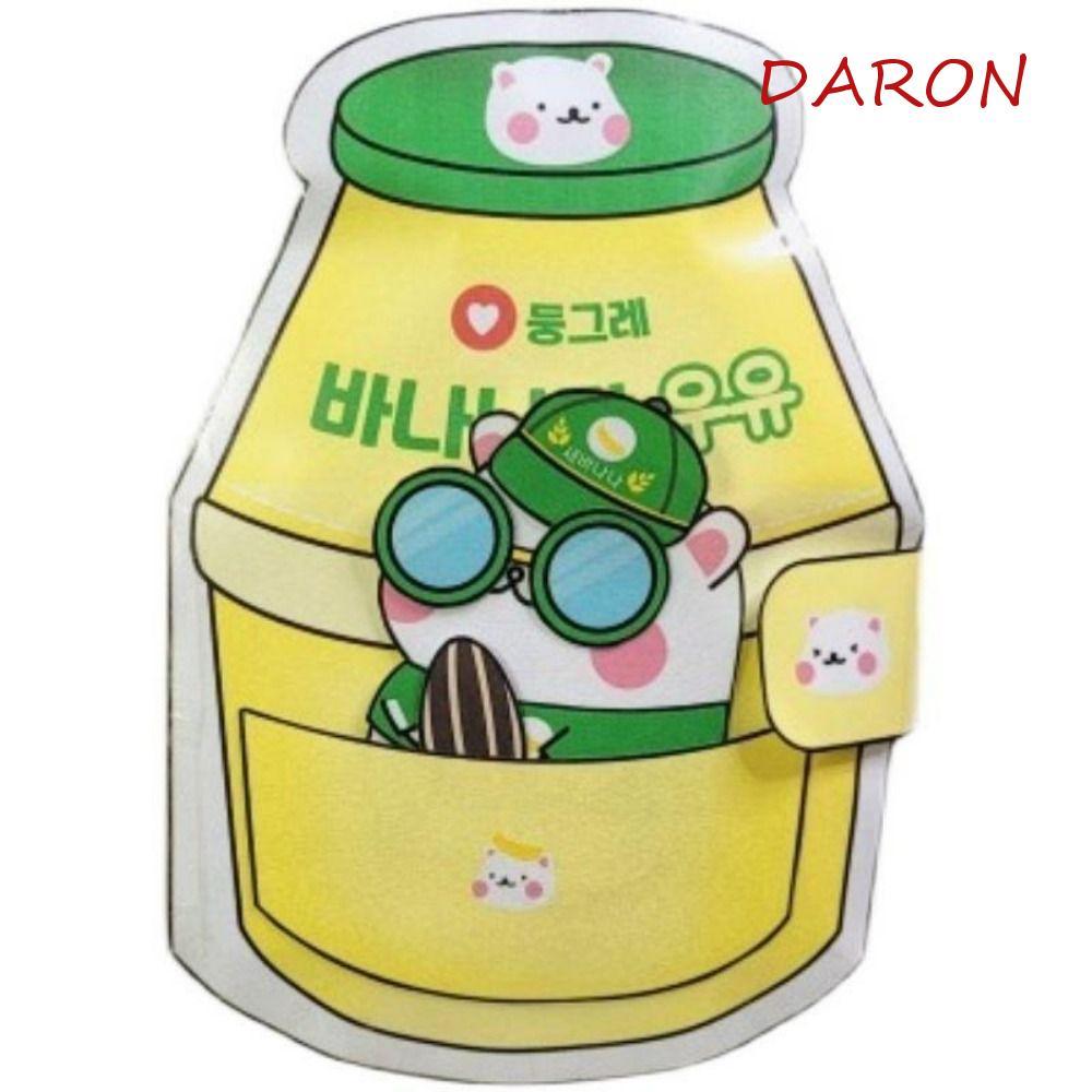 DARON Hamster Banana Milk Quiet Book, Beanie Book Material Pack Homemade Banana Milk Quiet Book, Cre