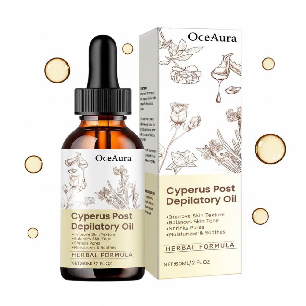 Dầu Cyprus Rotundus Giảm Tóc Tự Nhiên 60ml Dầu Chăm Sóc Tẩy Lông