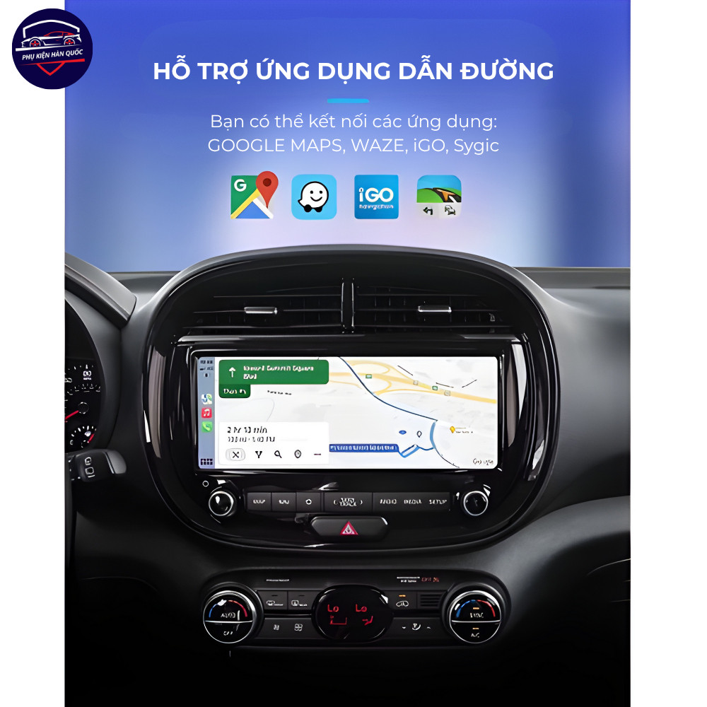 Bộ kết nối Carplay không dây Cronus, Apple Carplay & Android Auto, WIFI6+Bluetooth 5.4 BH 6 tháng