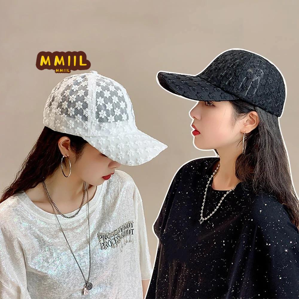 Mũ bóng chày hoa HIFUN thời trang dành cho nữ