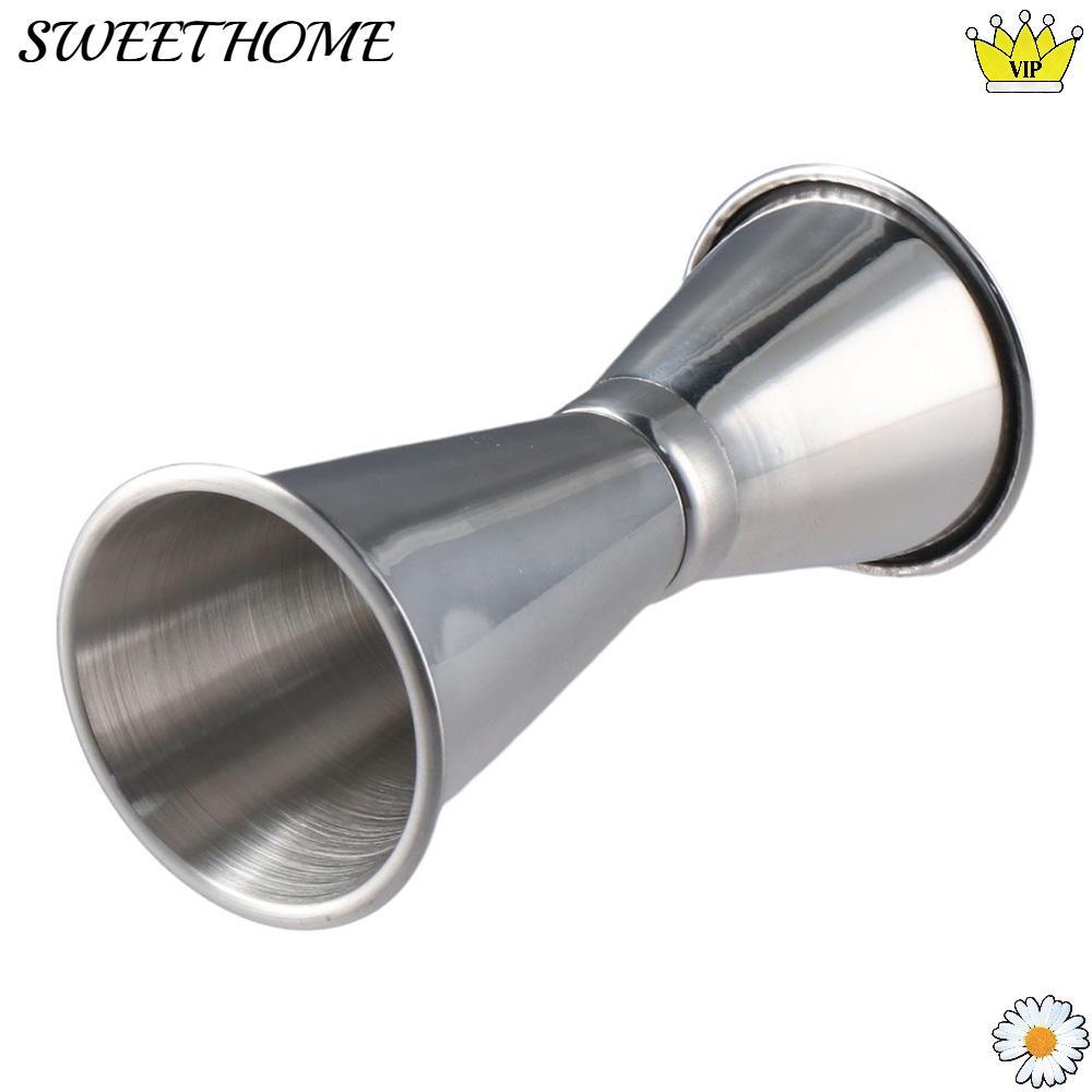 SWEETOME Double Cocktail Jigger, Thước đo bằng thép không gỉ Bên trong Thanh đo Jigger, Đo OZ / ML S