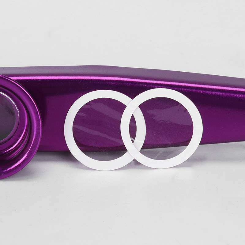 Kazoo Sáo Phim Kim Loại Chuyên Nghiệp Kazoo Kazoo Sáo Guitar Ukulele Đồng Hành Bộ Thẻ Sáo Phim#03