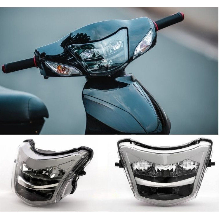 Đèn led 2 tầng WAVE A/S/RS/ 2 tầng bi LED Wave 50-100-110 Từ (2006 - 2025) siêu sáng