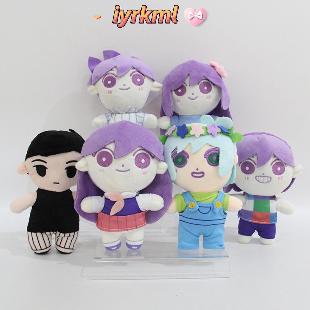 Búp bê nhồi bông IYRKML OMORI, Đạo cụ Cosplay Merch 20CM, Quà tặng Trò chơi Omori liên quan đến Omor