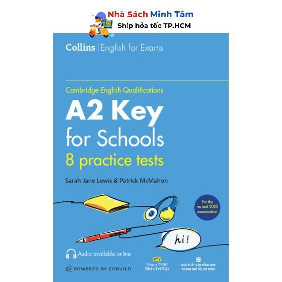 Sách - A2 Key for Schools 8 Practice Tests - Nhân Trí Việt