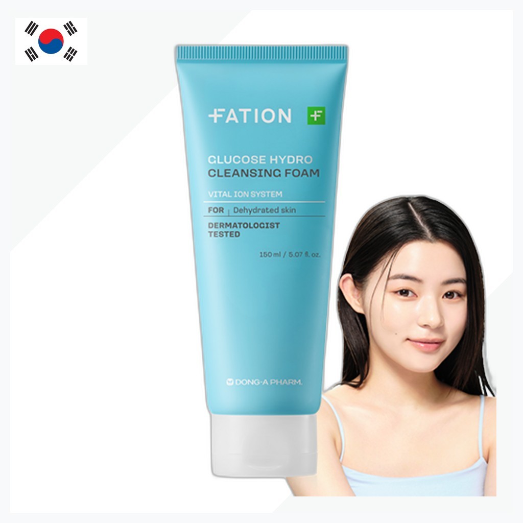 [fation] Bọt rửa mặt Glucose Hydro, 150ml, 1pc / Sữa rửa mặt Hàn Quốc / Sữa công thức nhẹ nhàng / Ch