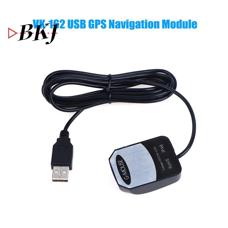 [KJ] Bộ thu GPS USB VK-162 cho máy tính xách tay, hỗ trợ Google Earth, có Ăng-ten [Mới]