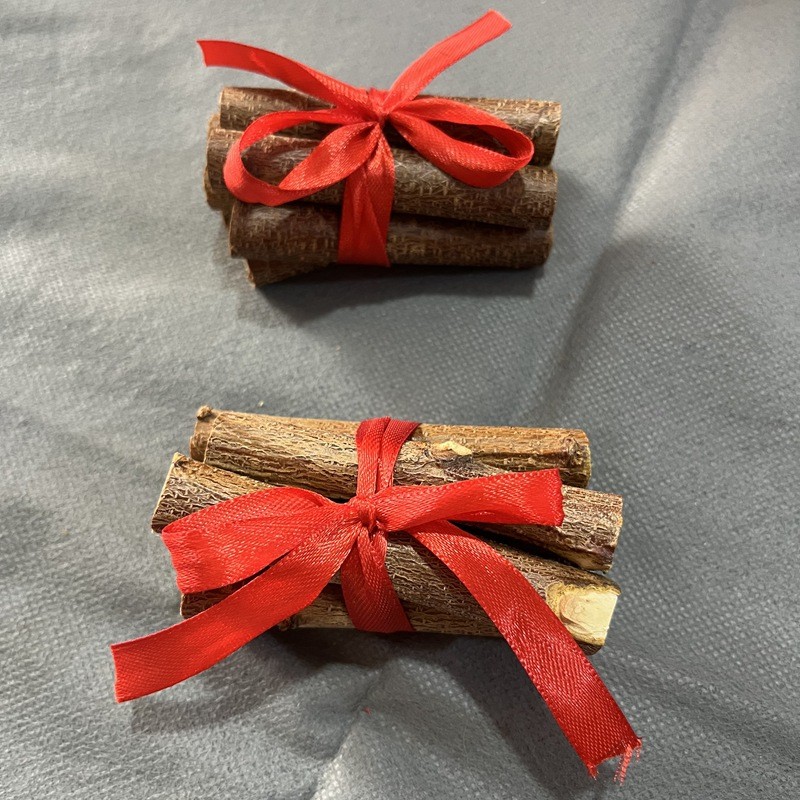 Sản phẩm mới Hàng có sẵn Nhánh đào 7cm Gỗ đào Duan Fat City Peach Tree Baby Wild East Peach Wood Bra