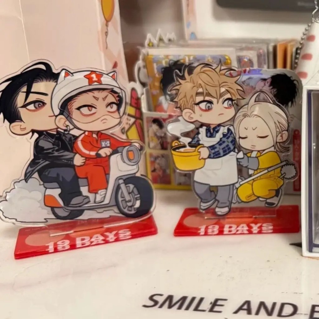 Standee Anime 19 Days 19 Ngày Mô Hình Mica Chibi Trang Trí Boylove Kiến Nhất Triển Chính Hi Hạ Thiên