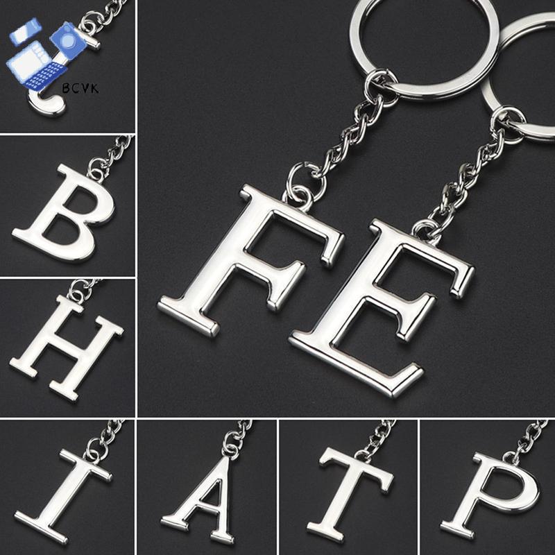 [BCVK] Mặt dây chuyền bảng chữ cái sáng tạo Thời trang 26 chữ cái Bảng chữ cái Bảng chữ cái Ban đầu 