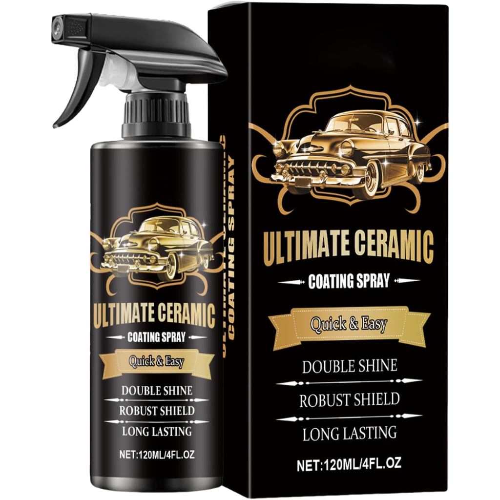 CeramicCarCoating-120mlSprayBottleProtectiveFinish, Sơn lót & sơn lót đa chức năng, TruckRVMotorcycleDetailingAid, Kính chắn gió, InteriorCareSolution|GarageVehicleCare