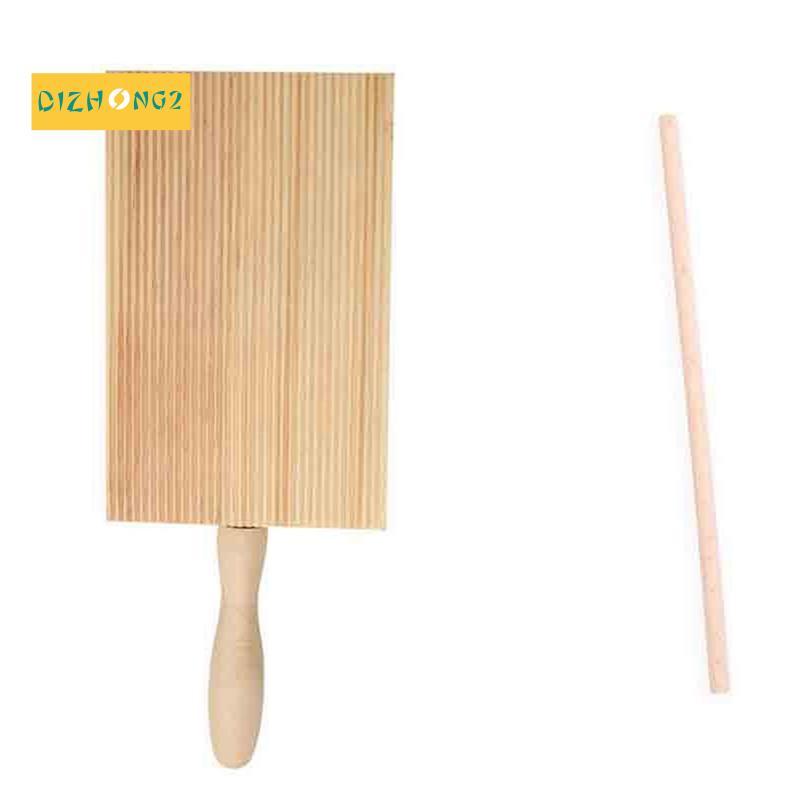 Ý Gnocchi Board Gỗ Dụng Cụ Nướng Bánh Pasta Maker Chuyên Nghiệp