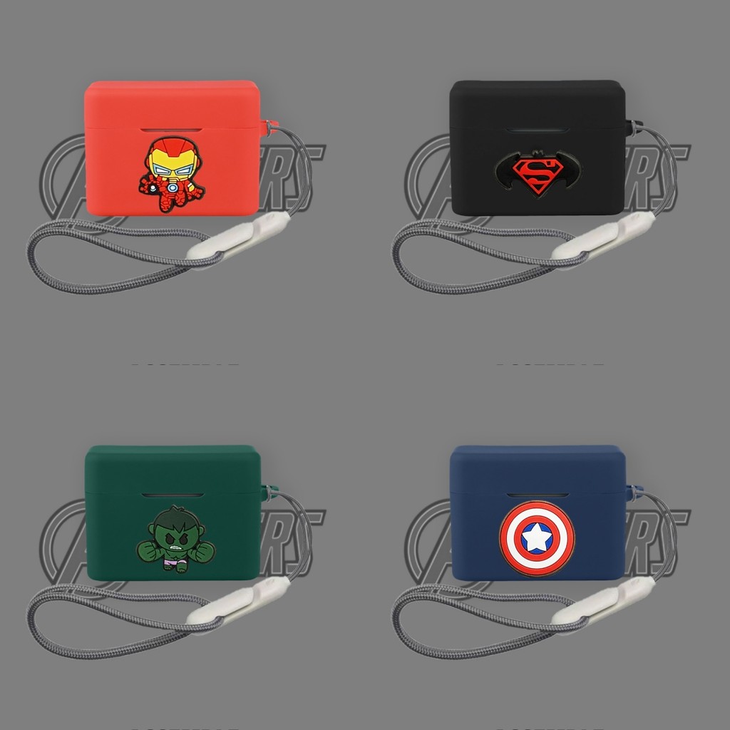 for MOONDROP MOCA Case Cartoon Silicone Soft Case with Cute Lanyard Pendant Suitable for MOONDROP MO