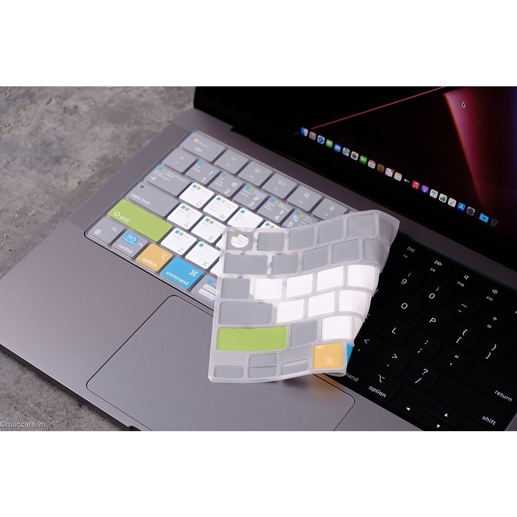 Phủ phím MacBook Innostyle TPU USA Macbook Pro 14/ Pro 16 inch 2021/ Air 13" M2 - Hàng Chính Hãng